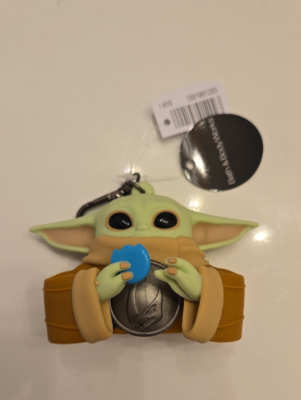 Bath & Body Works Star Wars Grogu Hand Sanitizer Pocketbac Holder Keychain